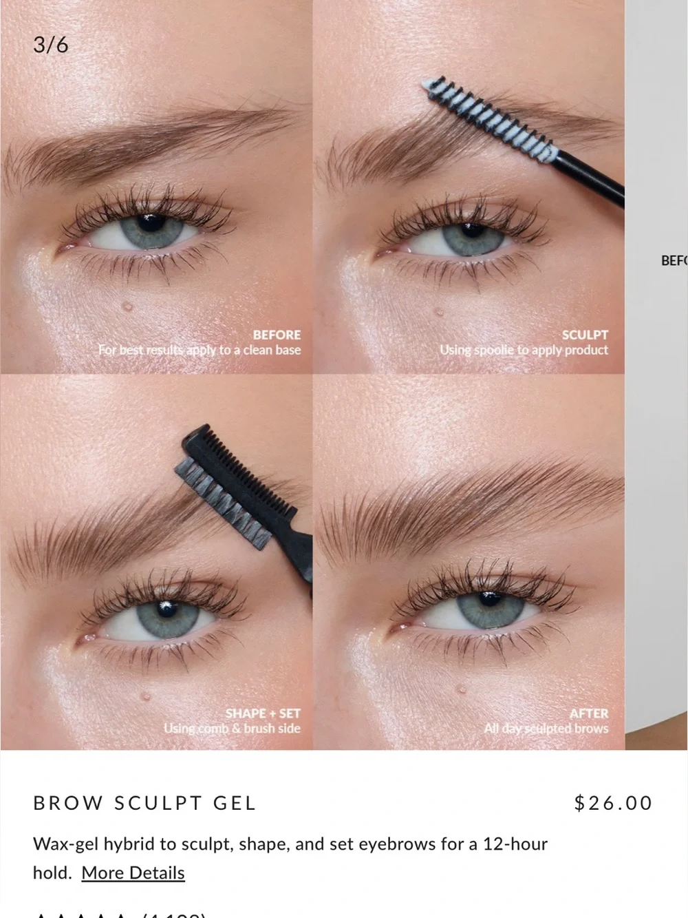 REFY Sculpt Duo Collection Lash Sculpt in Black & Brow Sculpt in Clear